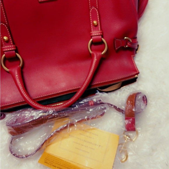 Dooney & Bourke Florentine Leather 15" Large Satchel - Picture 14 of 17